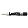 Uni Chalk Marker 0.9-1.3mm Bullet Tip White PWE3MS